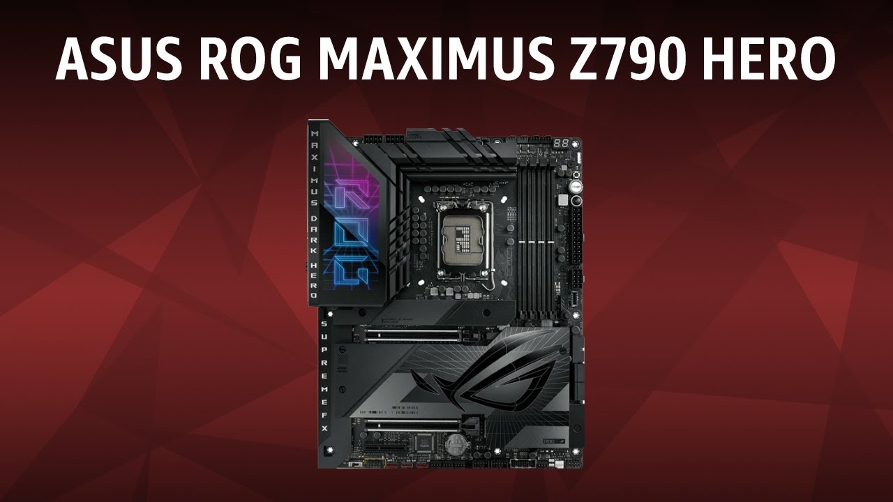 Материнская плата ASUS ROG MAXIMUS Z790 HERO