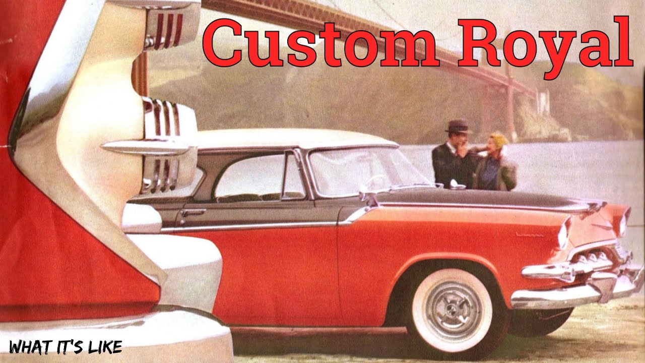 1956 Dodge custom royal Lancer 2 DR HT￼