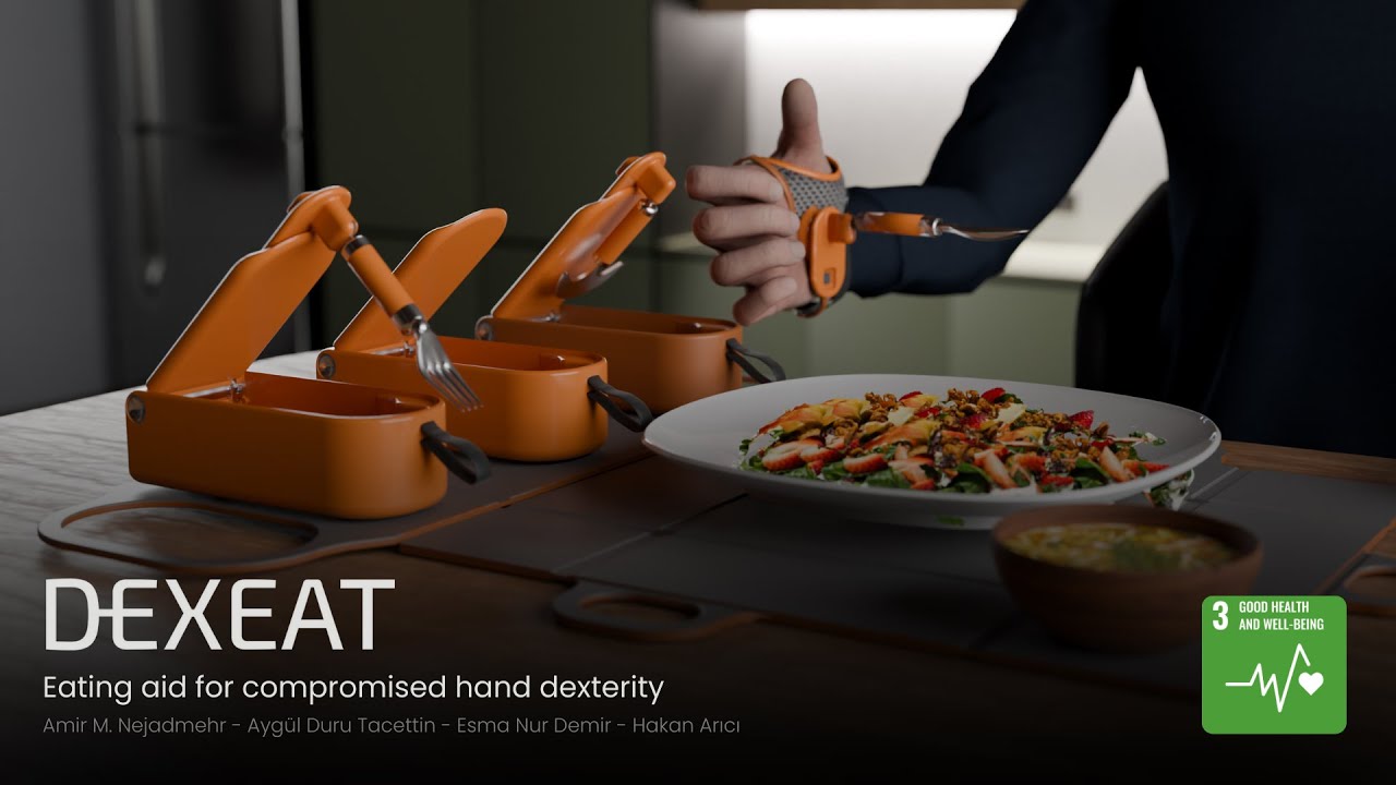 DEXEAT | Dining kit for people with compromised hand dexterity