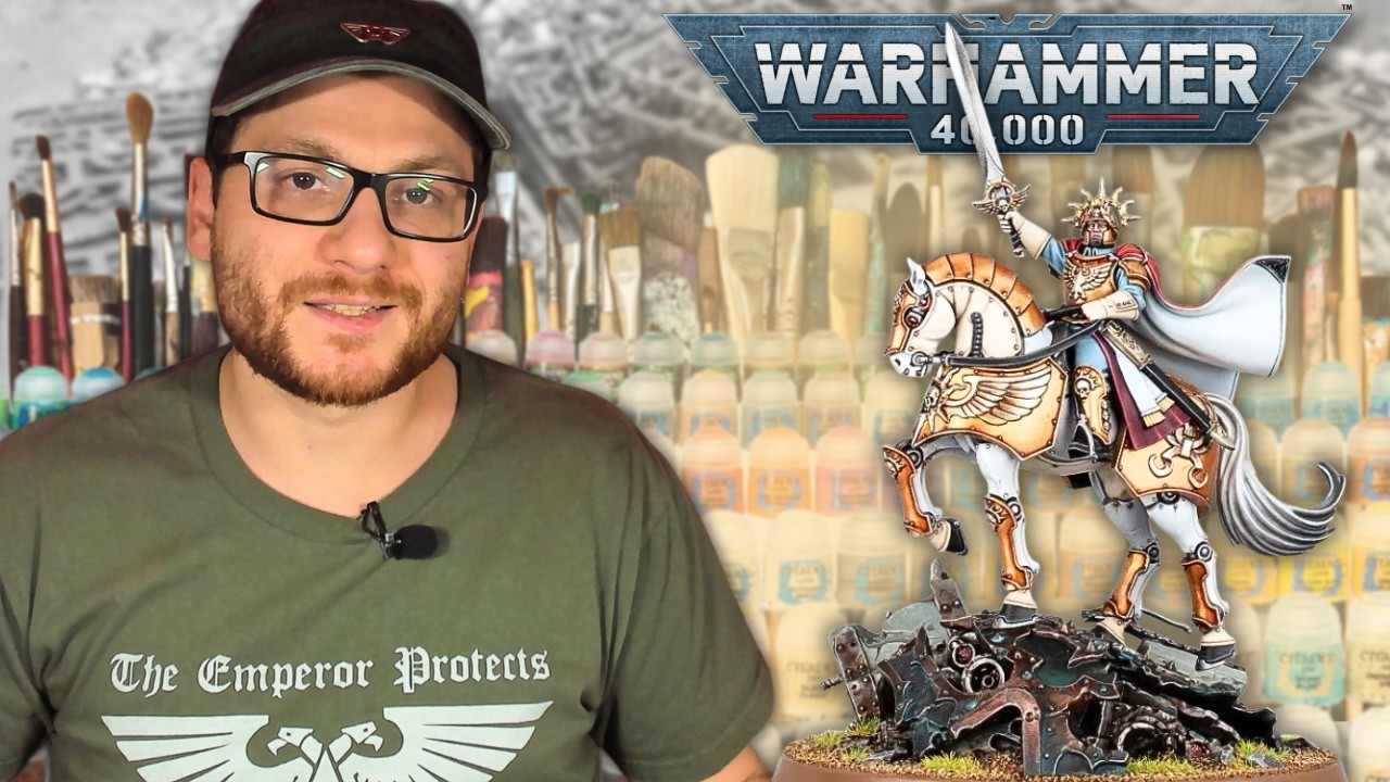 🔴[18+] ВАРХАММЕР ХОББИ-СТРИМ #934 // Красим Astra Militarum Lord Solar Leontus