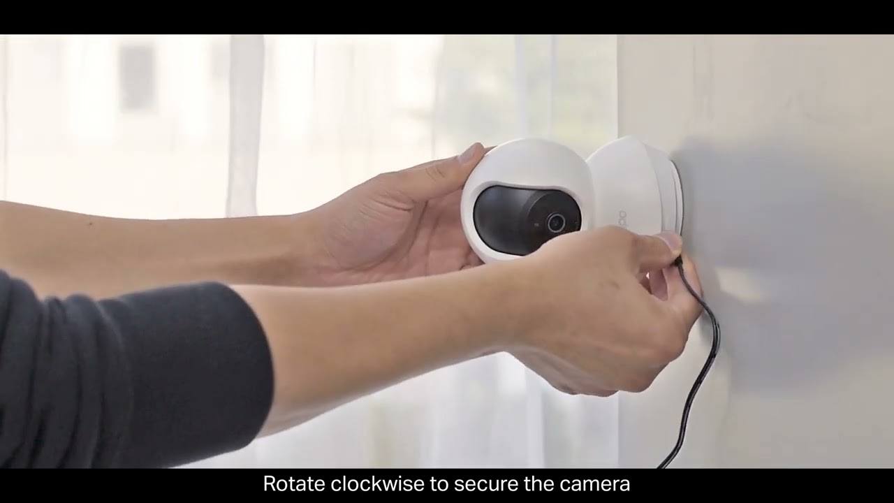 How to Mount Your Tapo Pan&Tilt Camera (Tapo C220/TC71) | TP-Link