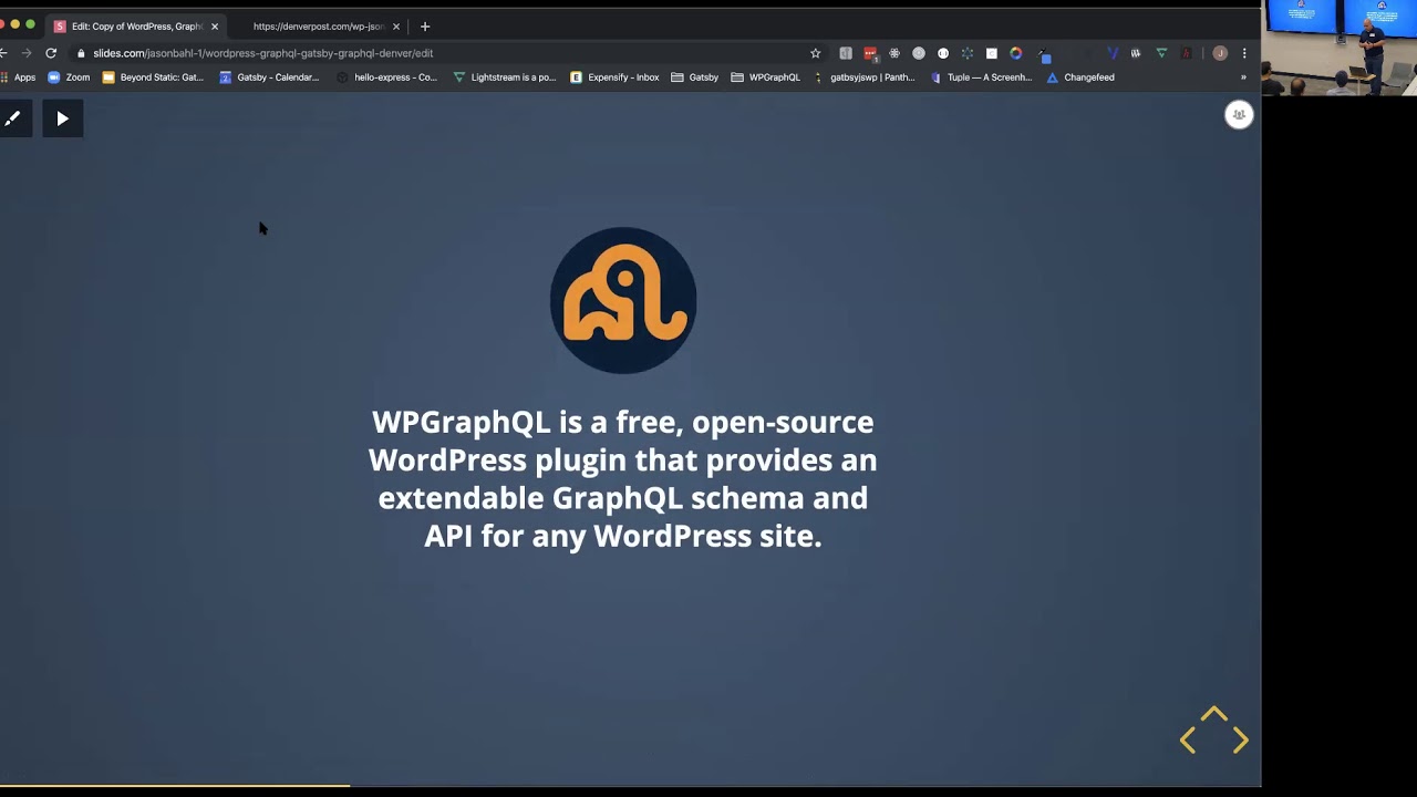 WordPress, GraphQL & Gatsby by Jason Bahl - GraphQL Denver - December 3, 2019