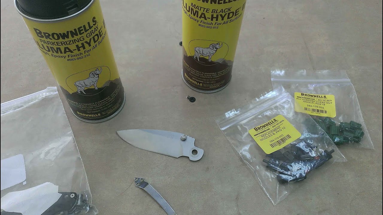 Aluma-Hyde II Knife Project - DIY Blade Coating!?