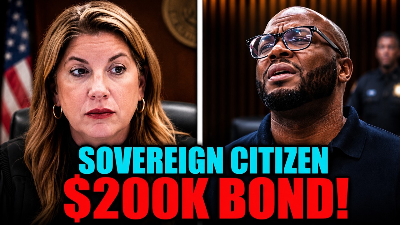 Judge Raises Sovereign Citizen Bond to $200,000 After Courtroom Defiance