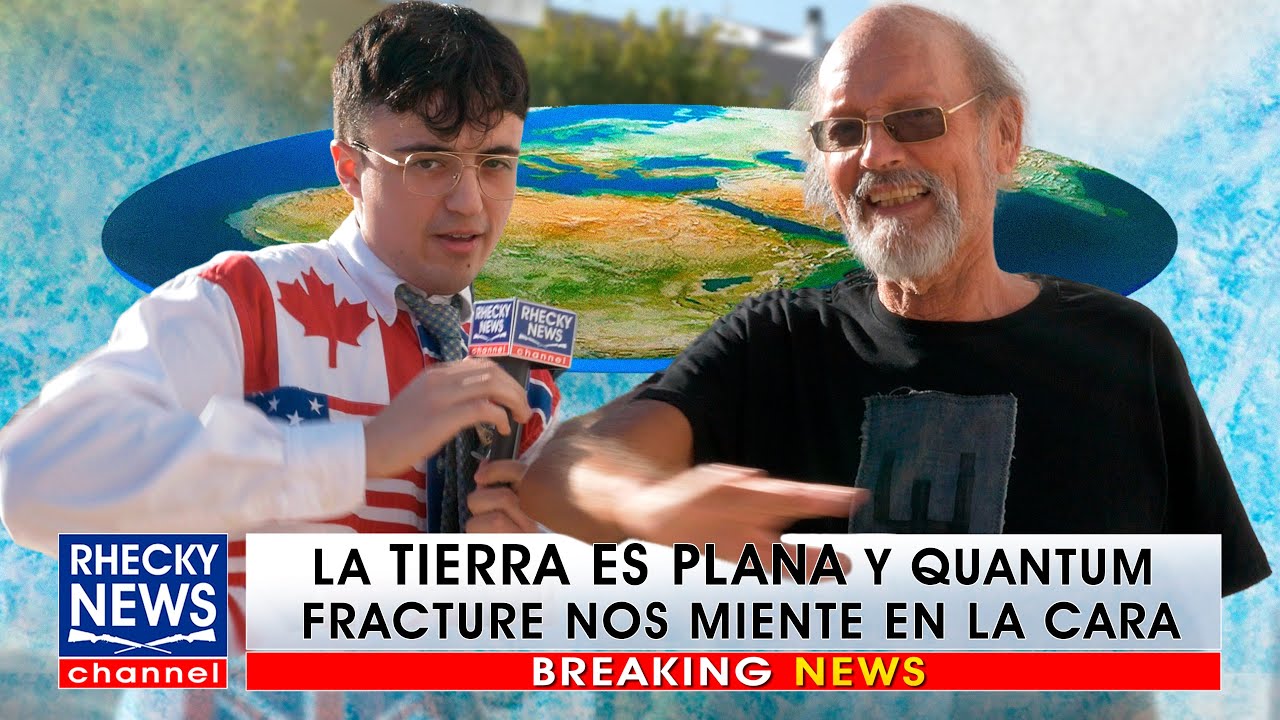 Los TERRAPLANISTAS al DESCUBIERTO | RHECKY NEWS #6
