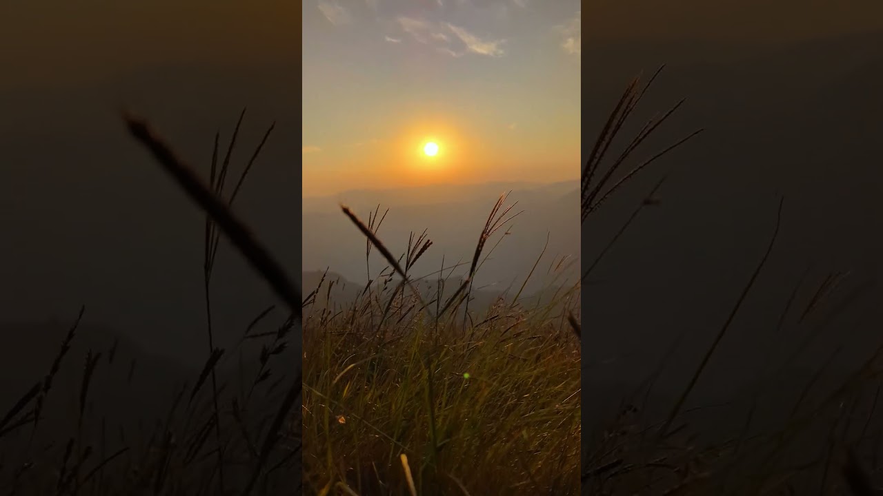 Camping + Sunrise Narangala, Sri Lanka 🌞🌄#mountains #hiking #narangala #morning#travel #nature