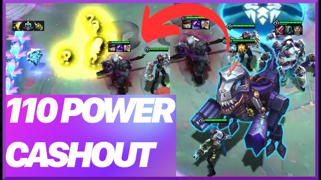 110 STACKS PILTOVER CASHOUT | tft set 9 T-Hex