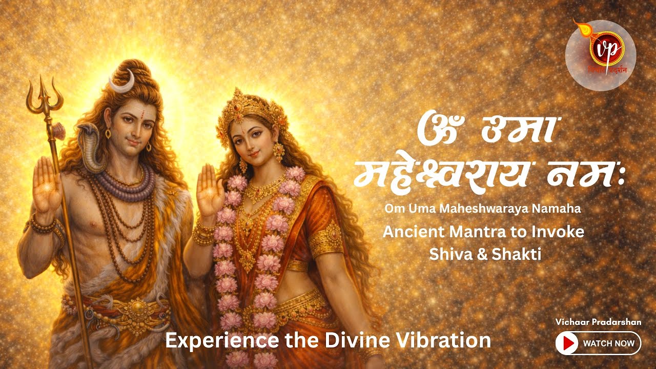 Ancient Mantra to Invoke Shiva & Shakti | Om Uma Maheshwaraya Namaha | ॐ उमा महेश्वराय नमः Chanting