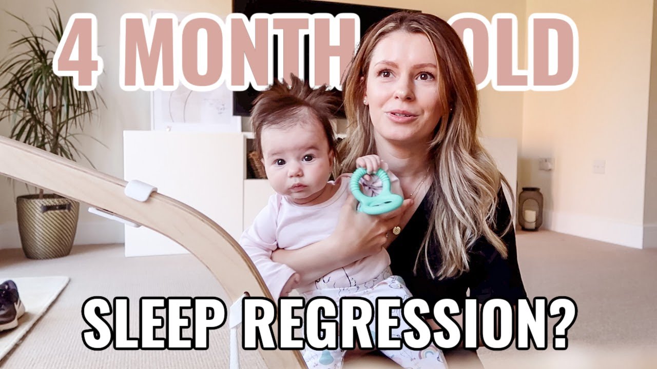 DAY IN THE LIFE OF A MUM WITH  4 MONTH OLD BABY | SLEEP REGRESSION & SLEEP TRAINING?