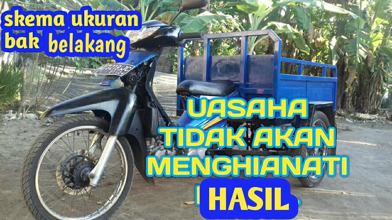 modifikasi motor roda tiga #poerjoyo99