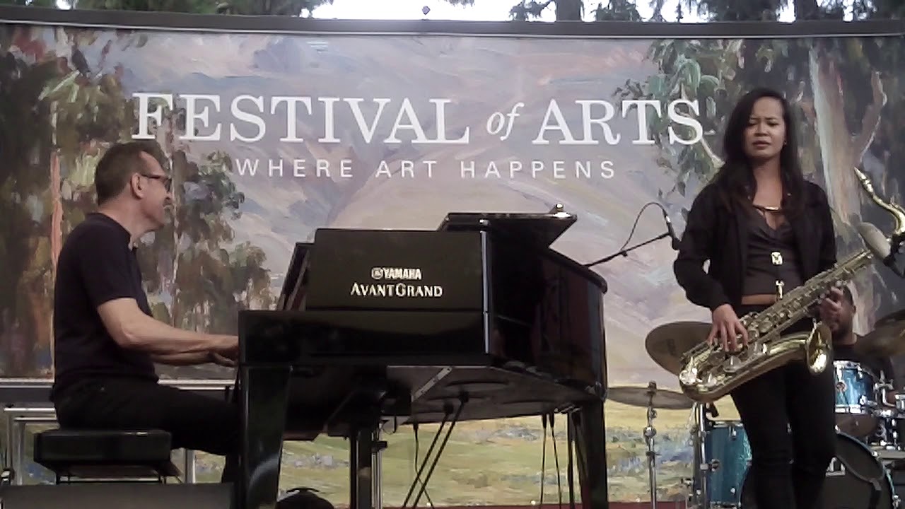 Brian Simpson performs It's All Good at the Festival of Arts