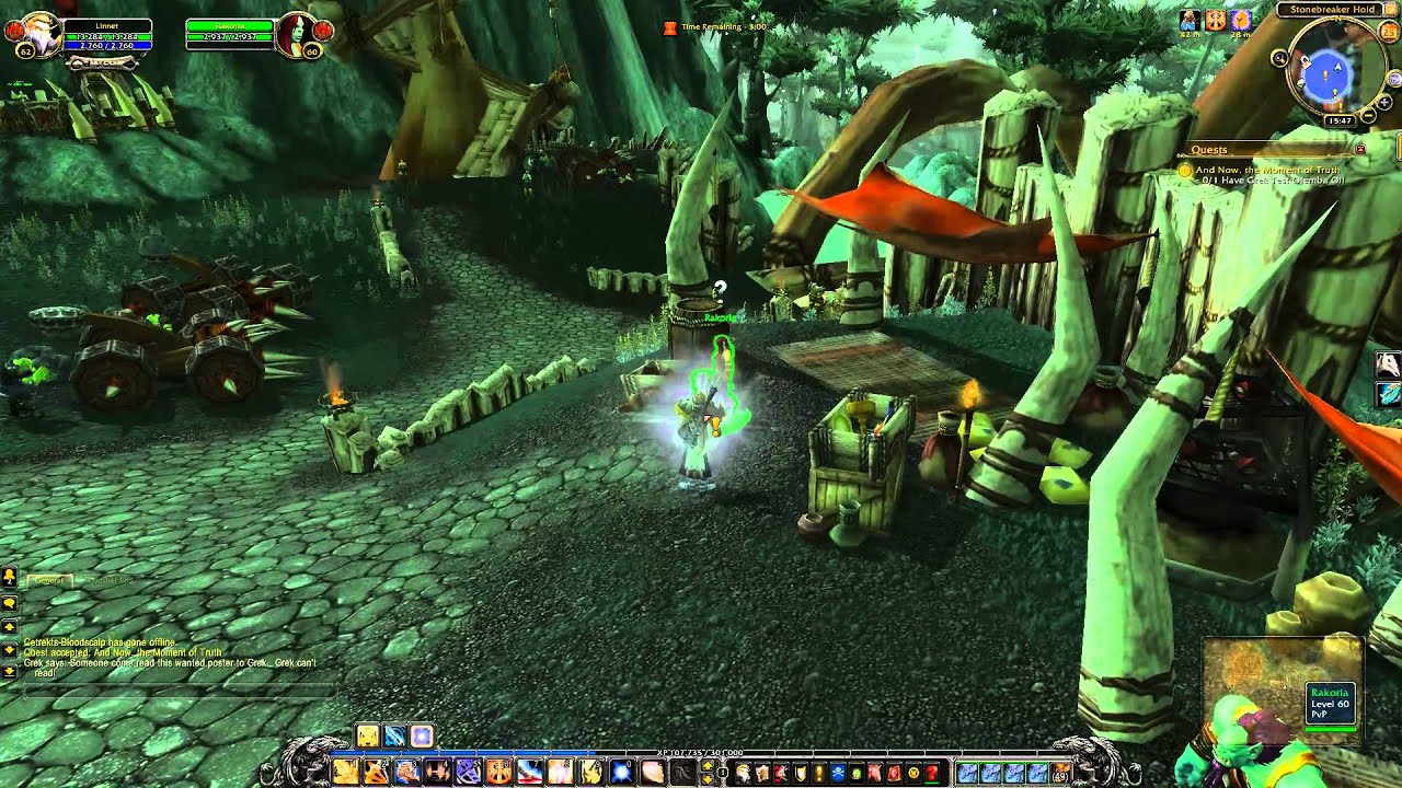 And Now, the Moment of Truth Quest Playthrough - Terokkar Forest