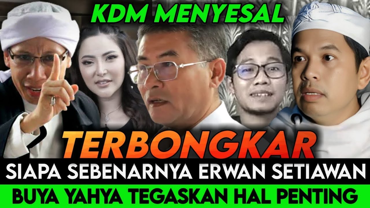 KDM MENYESAL SETELAH TERBONGKAR SIAPA SEBENARNYA ERWAN SETIAWAN!? Siapakah Erwan WAGUB DEDI MULYADI