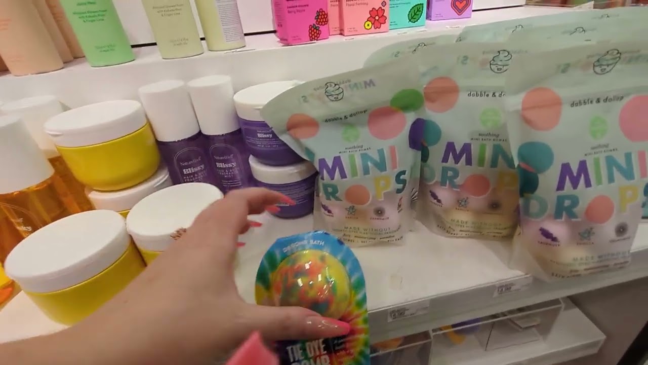 ASMR *public* Tapping and Organizing in Target 🎯