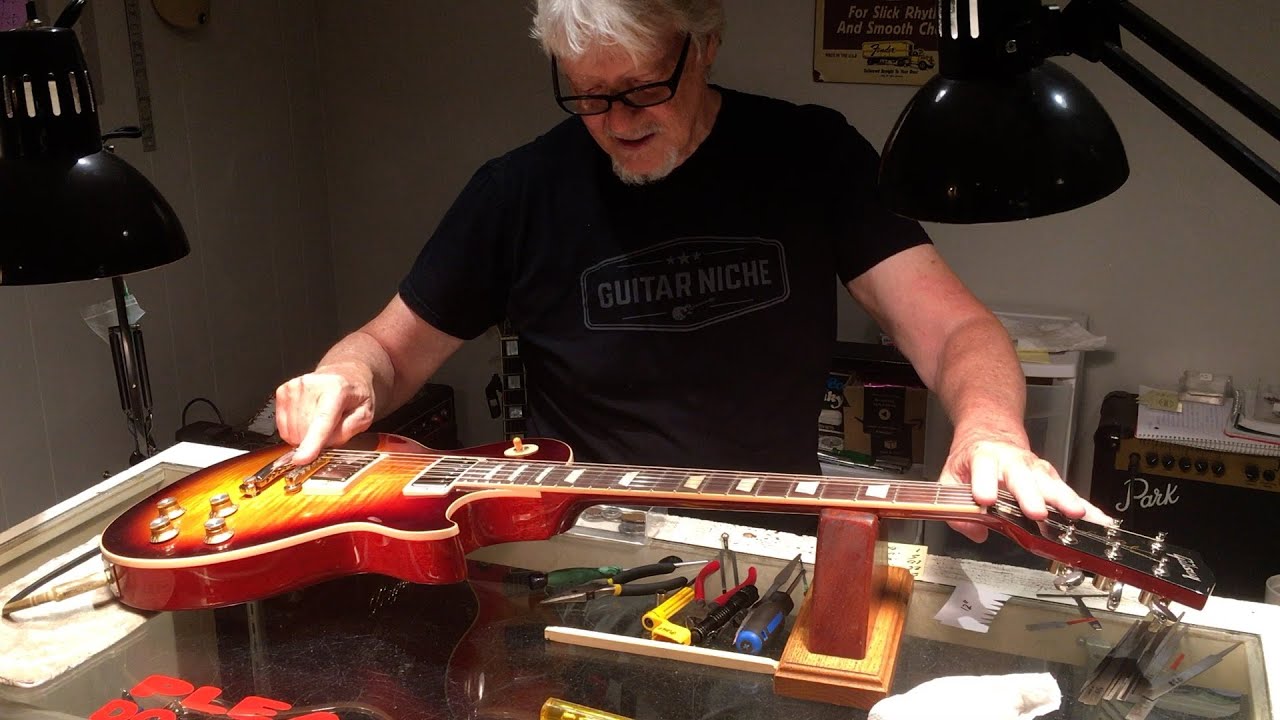 The fine points of setting up a Gibson Les Paul 60's Standard