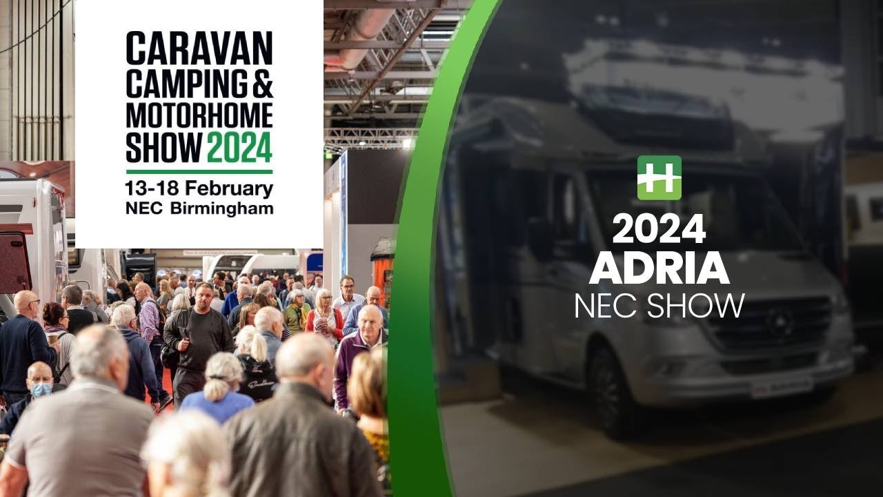 Caravan, Camping & Motorhome Show 2024 - Adria Stand Tour