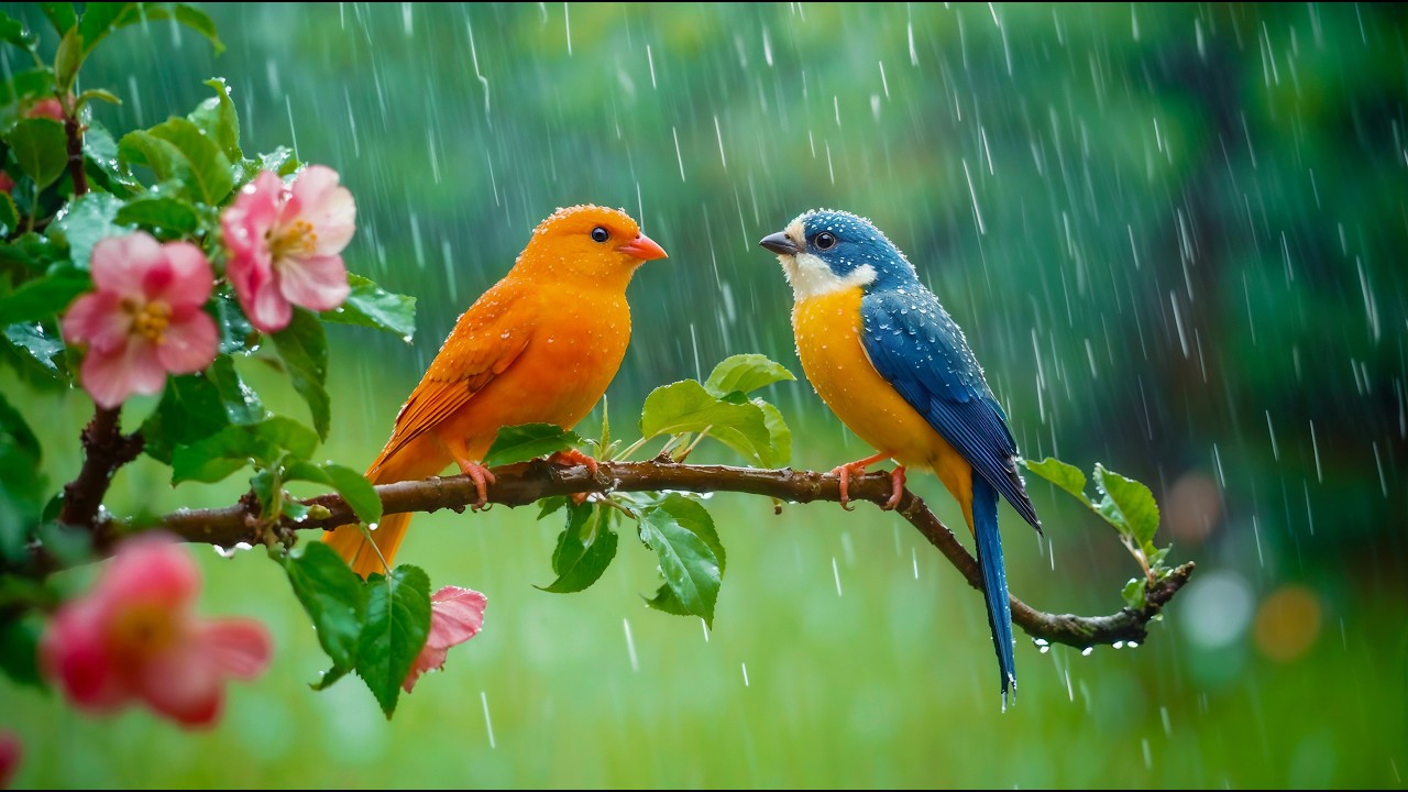 Birdsong and Rainfall Harmony 🍃 Nature Sounds to Calm the Nervous System and Bring Inner Balance