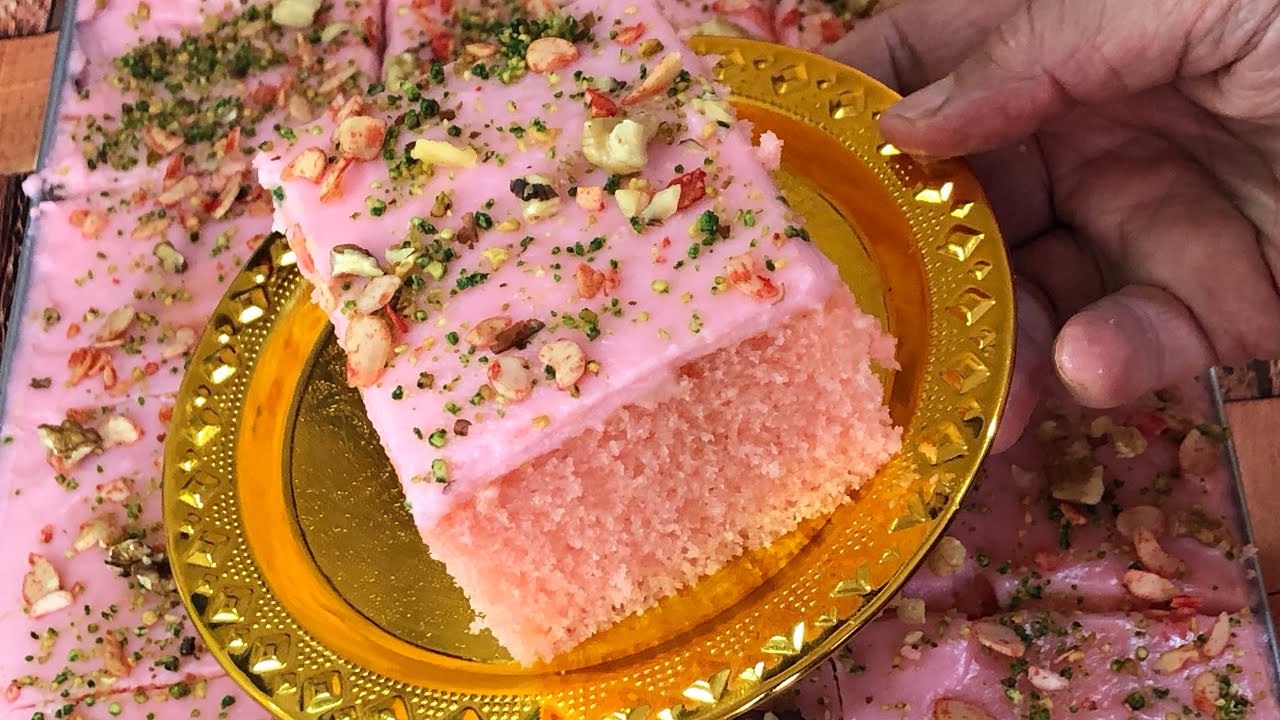 كيكة بكريمة الفلون بمذاق رهيييب تقول عليها باتيسري اقتصادية سهلة وسريعة التحضير