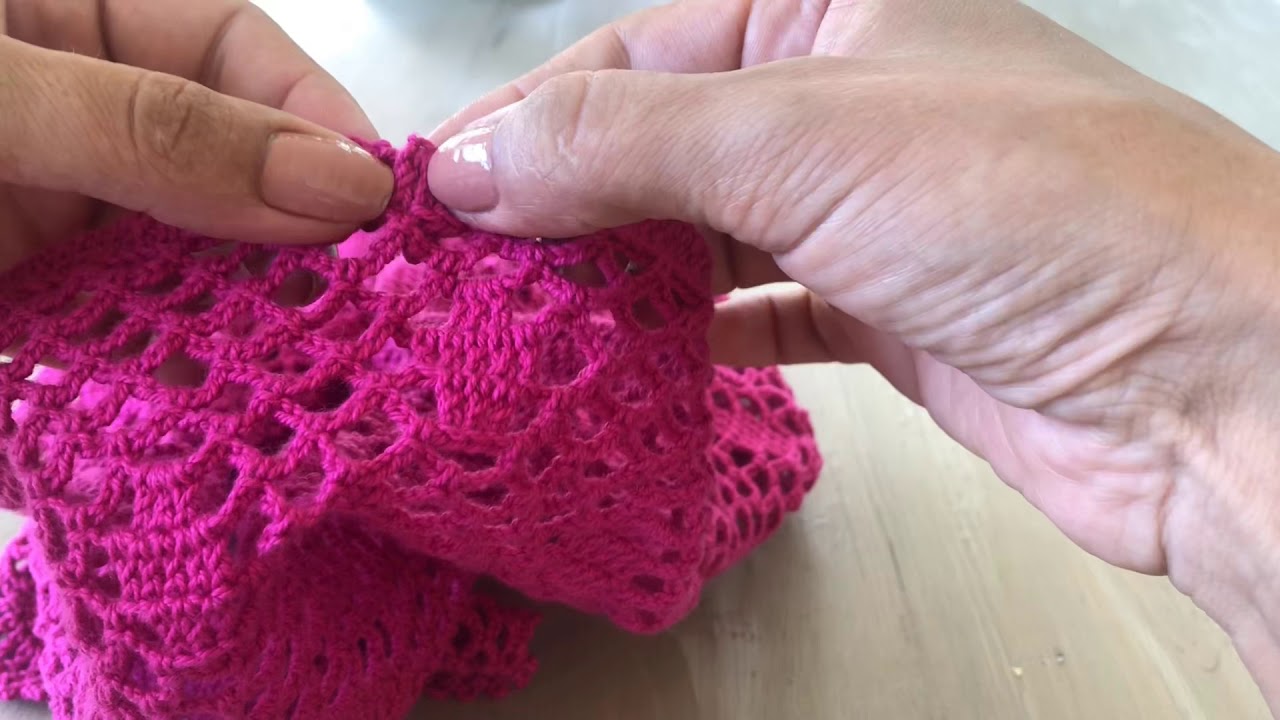 Straplez Carmen yaka bluz anlatımı - Bölüm 1 - Straplez Tığ işi bluz yapımı - Carmen top crochet