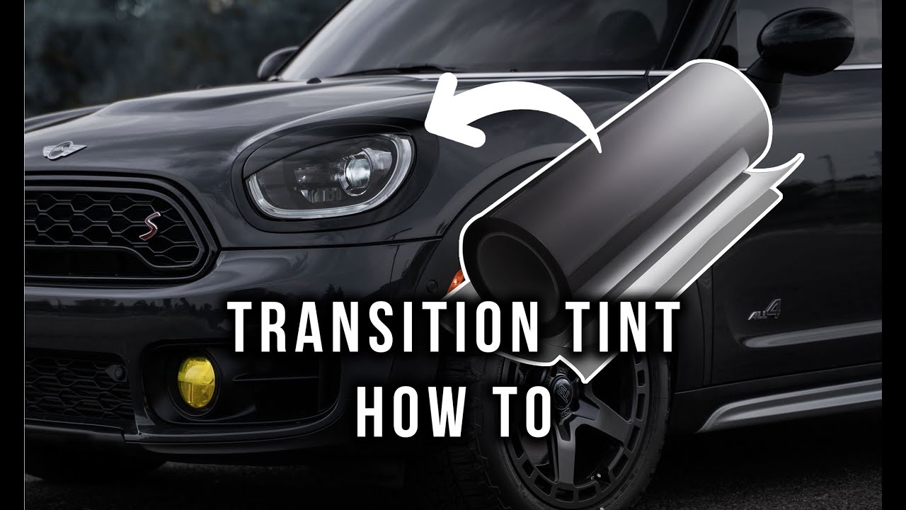 Vanish Transition Headlight Tint - How To Install