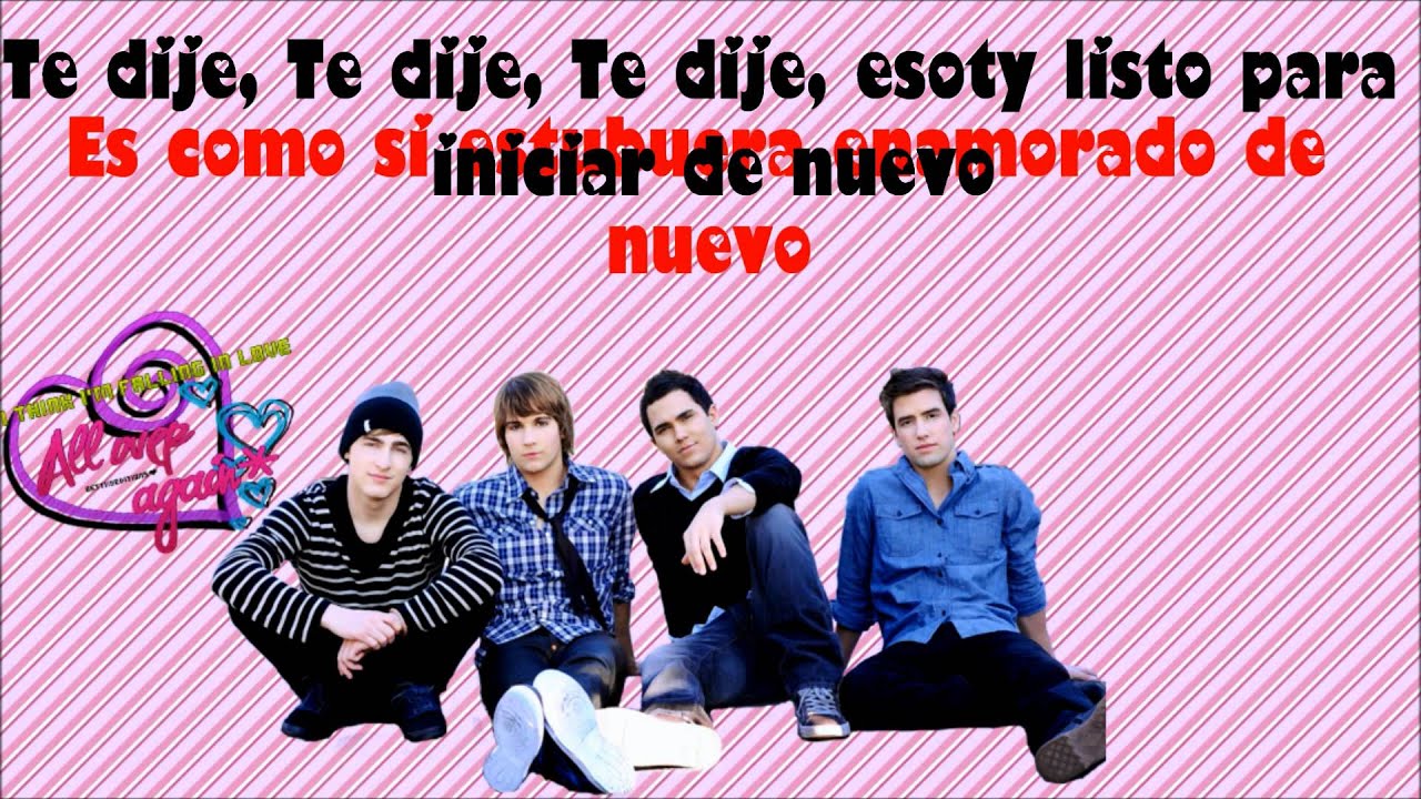 Big Time Rush - All Over Again español