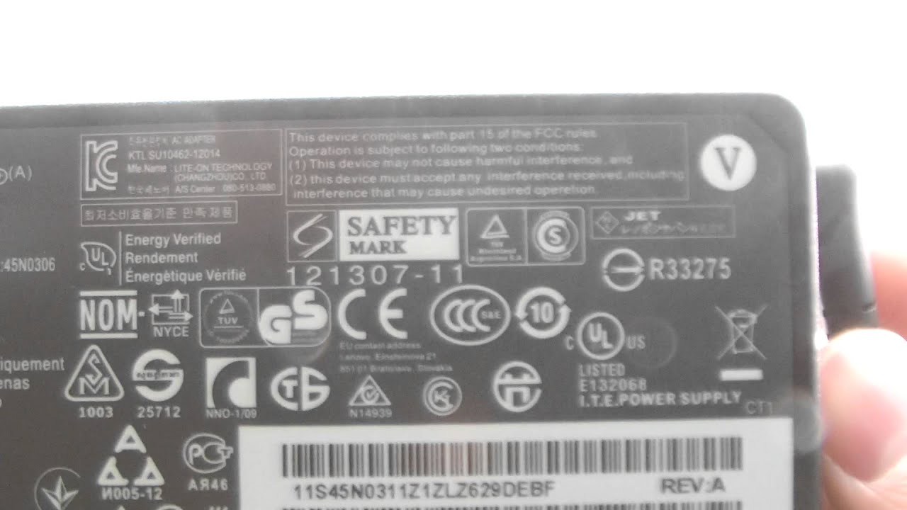 LENOVO ThinkPad X1 Carbon adapters, Laptop AC Adapter