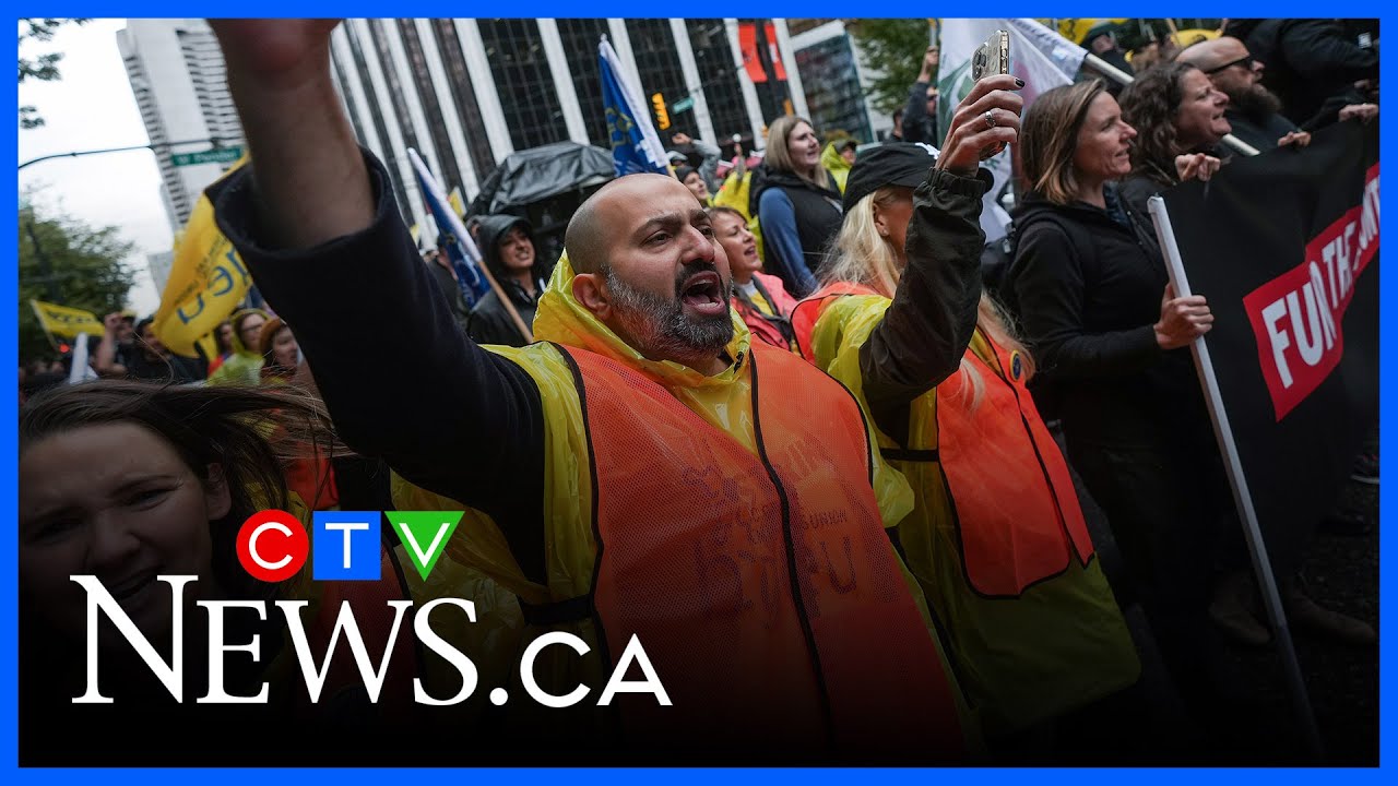 Victoria braces for large-scale rally by thousands of B.C. public service workers