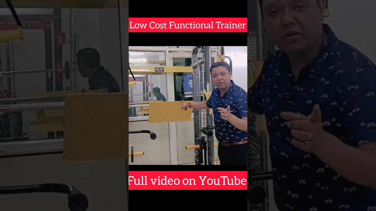 Low Cost Functional Trainer with Smith Machine