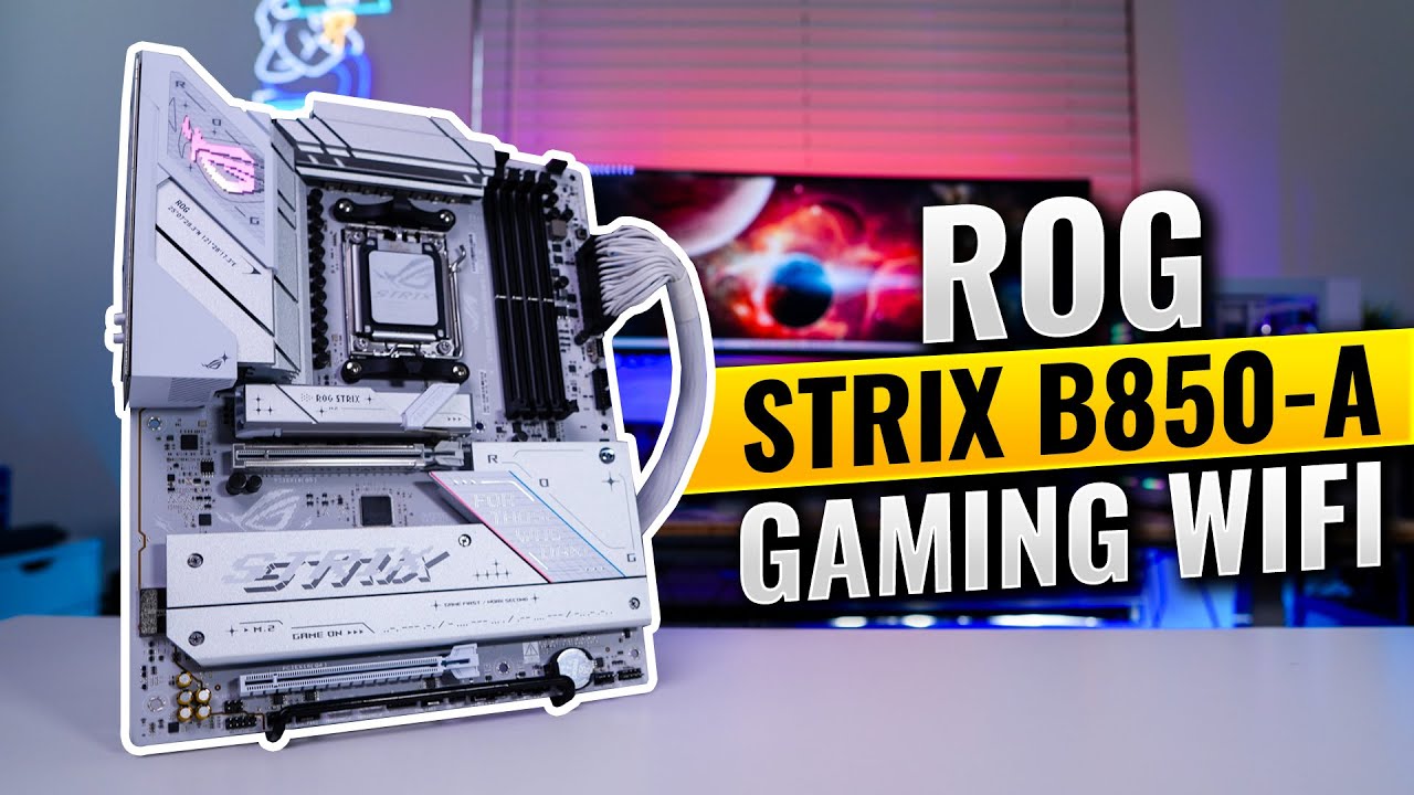 ASUS ROG STRIX B850-A Gaming WiFi Motherboard Review