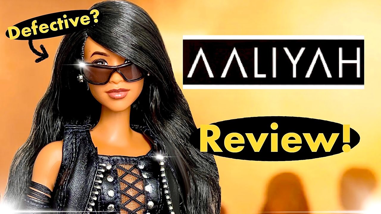She’s WONKY?!💀 NEW Barbie Signature AALIYAH Doll In Depth Unboxing & REVIEW!!🎤🍵🔥