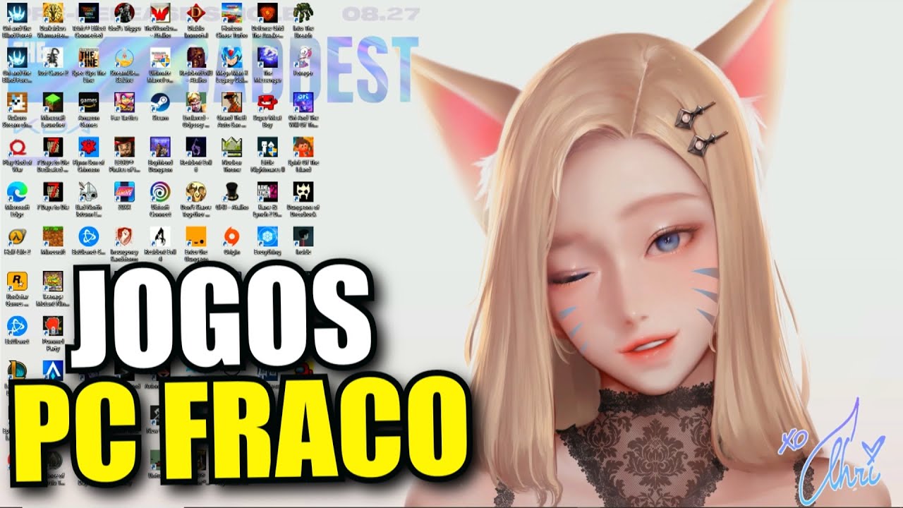 BAIXEI OS MELHORES Jogos para PC FRACO Sem Placa de Vídeo HDGRAPHICS (Jogos Leves para PC 2gb Ram)