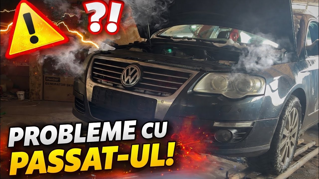 SUNET CIUDAT LA ACCELERARE PASSAT B6 🚗 Depistare și reparație problemă 