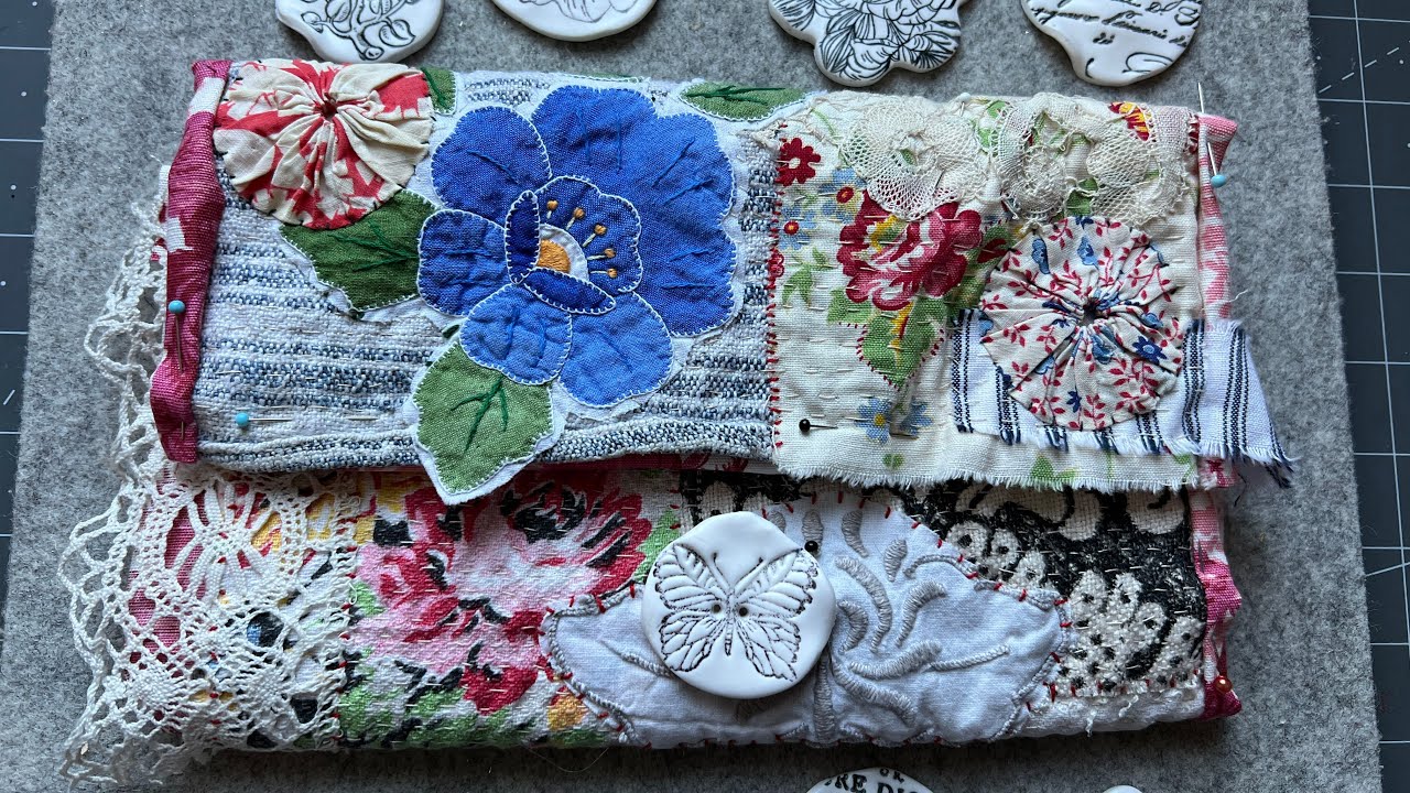 #roxysjournalofstitchery | Том 5, Эпизод 7 | Как сделать пуговицы