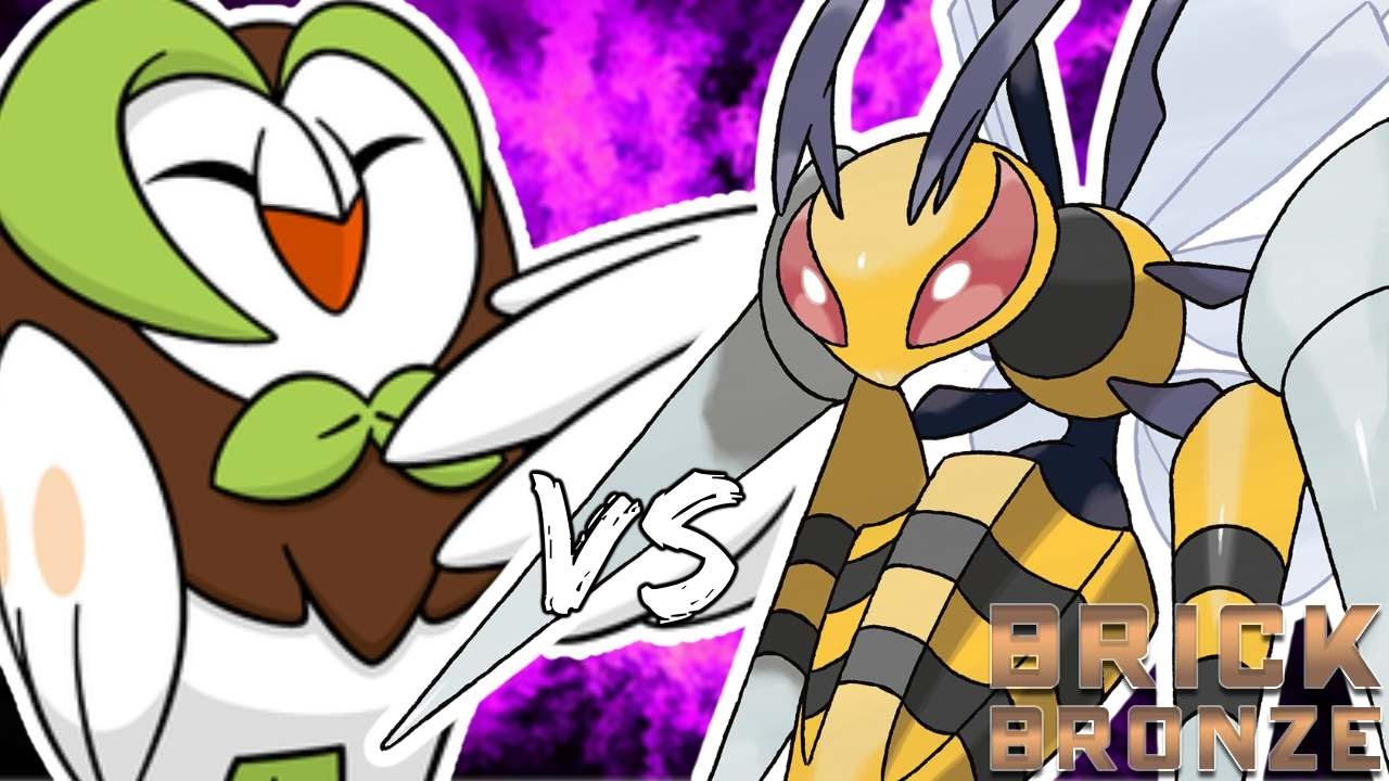 Pokemon Brick Bronze PVP - FLYING MONO TEAM!