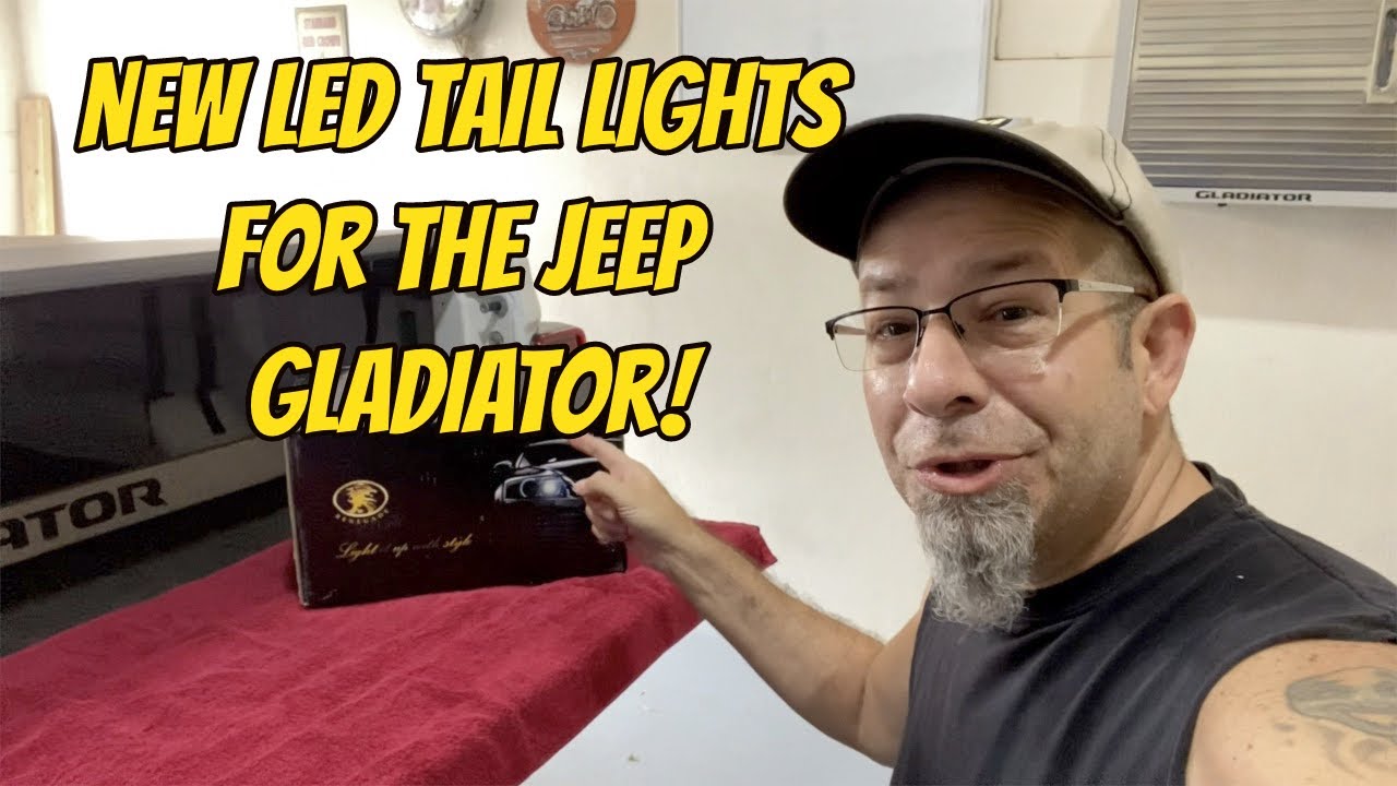 New LED Tail Lights for the Jeep Gladiator