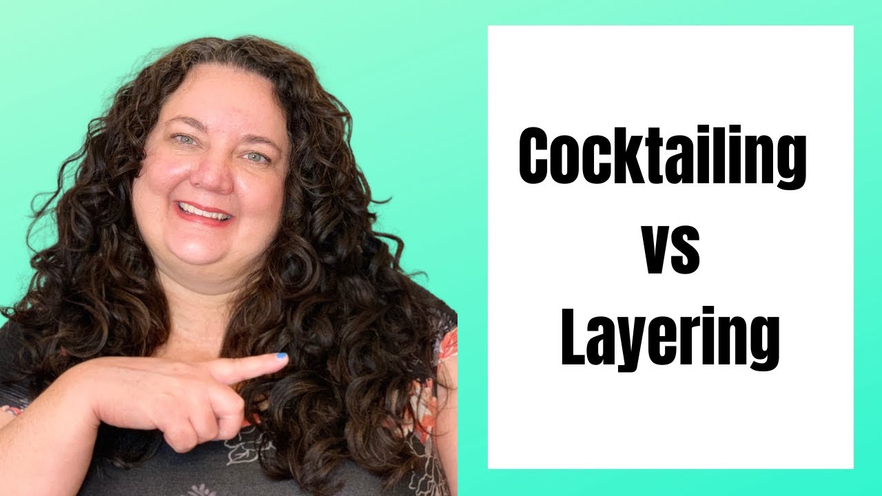 Cocktailing Hair Products vs Layering Them / Hairstylist Tips