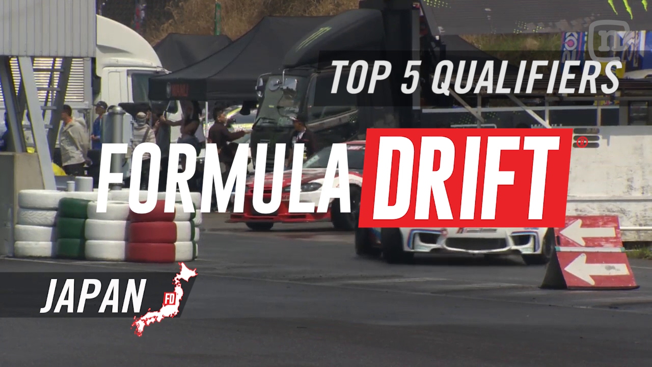 Formula Drift Japan Round 1 - Top 5 Qualifiers