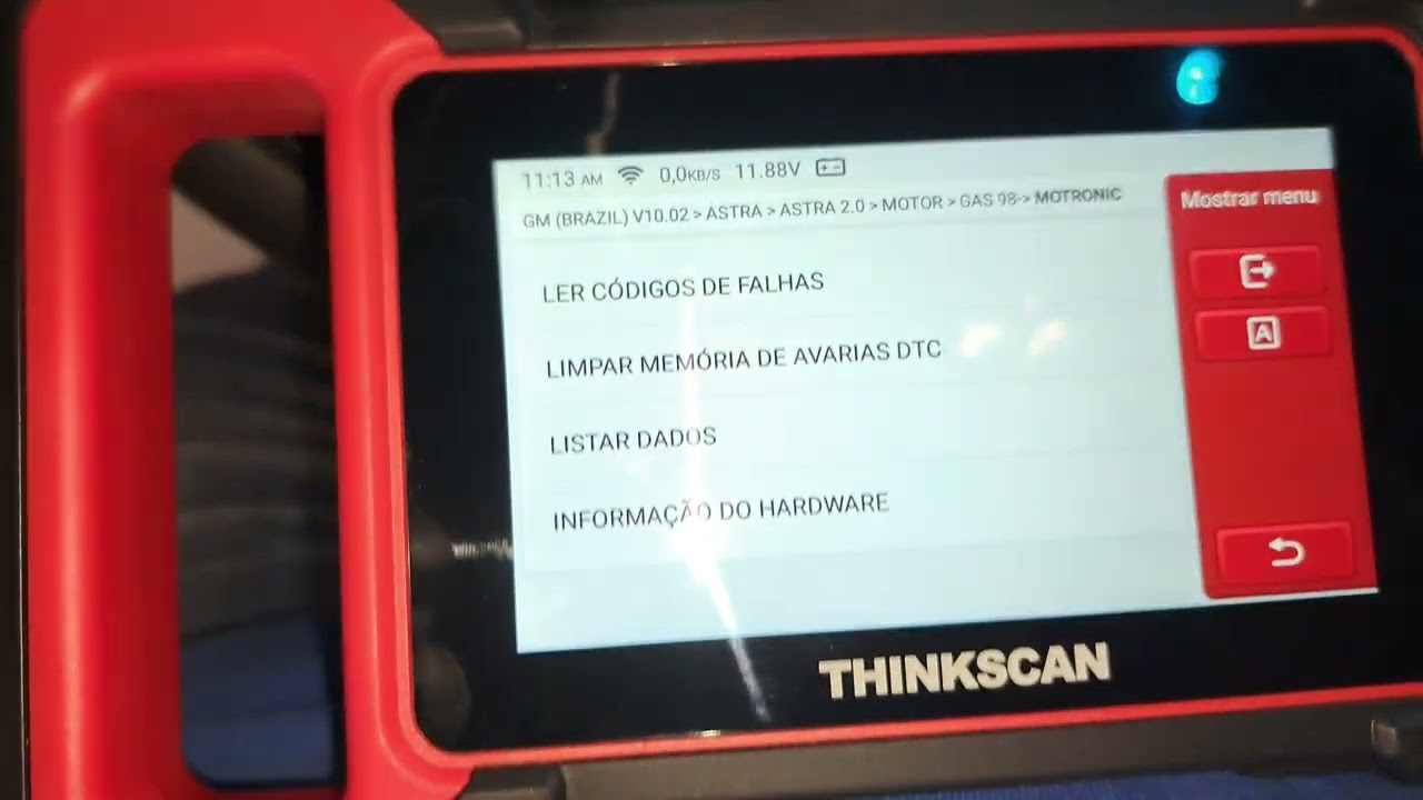 NÃO COMPREM - Thinkscan S7 Plus parou de testar perifericos Teste Ativos