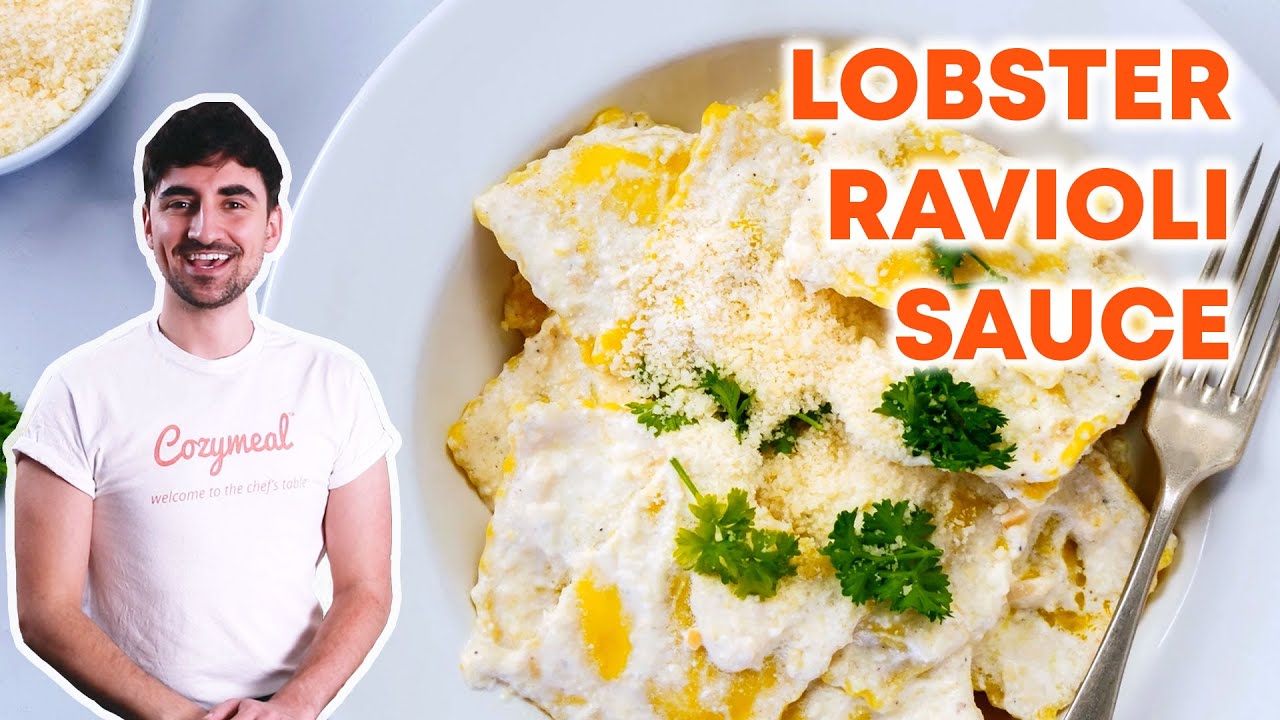DREAMY & CREAMY Lobster Ravioli Sauce Recipe That&rsquo;s Rich With Flavor!