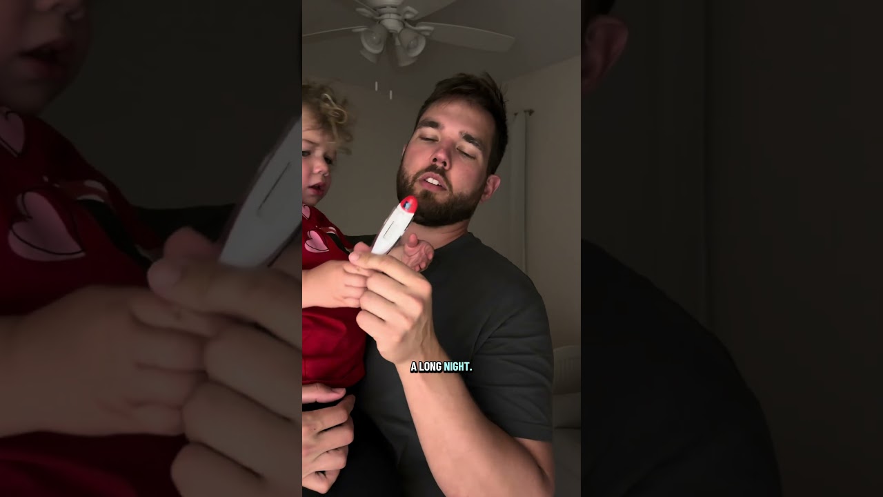 NOT THIS AGAIN!! 😭😰🥴 #dad #solodad #viral #vlog #sick #fyp #sleep #nighttime #work #shorts #reels