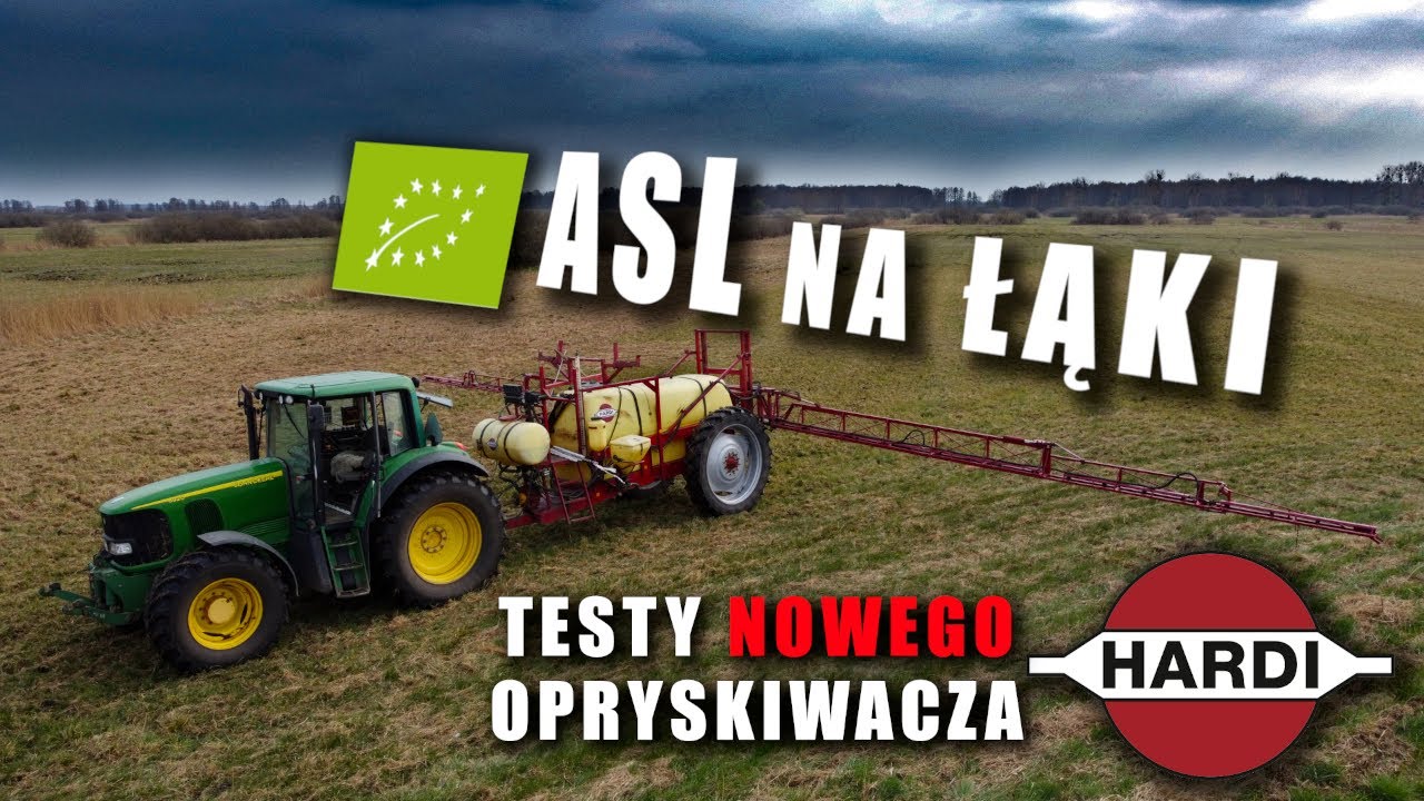 Rolnicy Ekologiczni też pryskają | Testy nowego opryskiwacza HARDI :)
