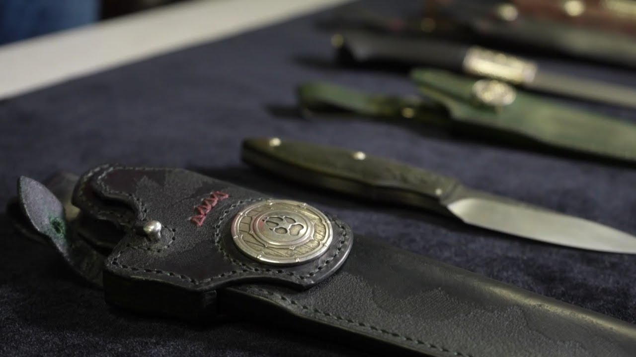 Охотничьи ножи Артели Русских Мастеров и экскурсия по мастерской