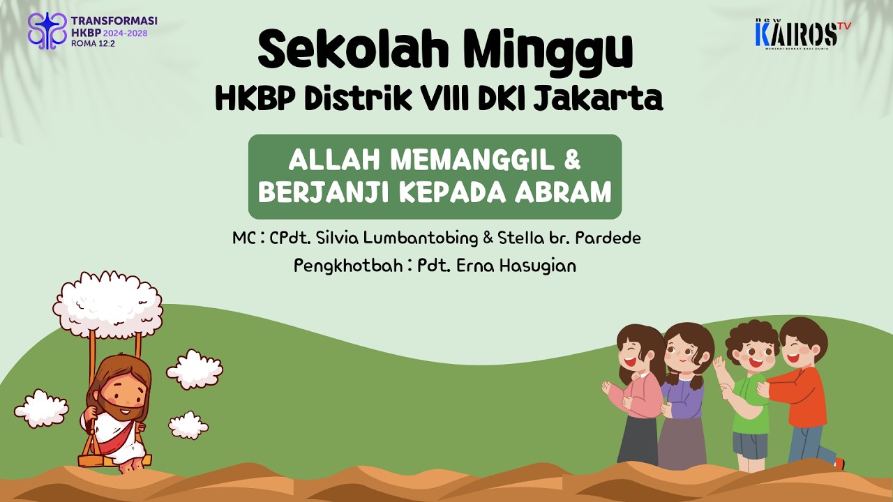 Ibadah Sekolah Minggu HKBP, 08 Februari 2026