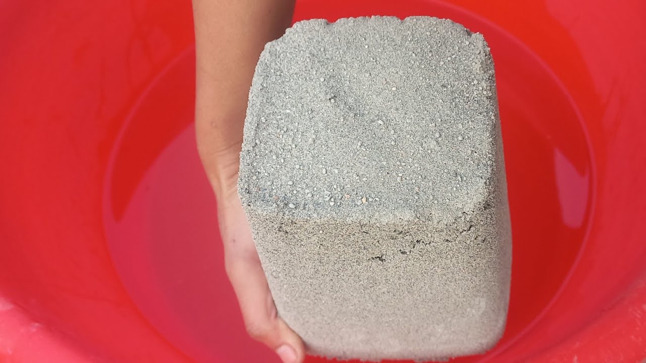 New || Pure Sand super soft and dusty crumbling in Water #insane