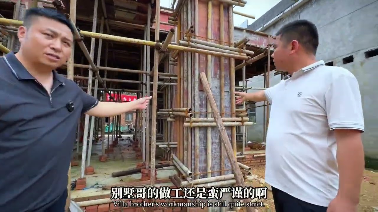 梦中别墅，停建让小奎忧心如焚，给网友吃颗定心丸 #援建 #乡村别墅