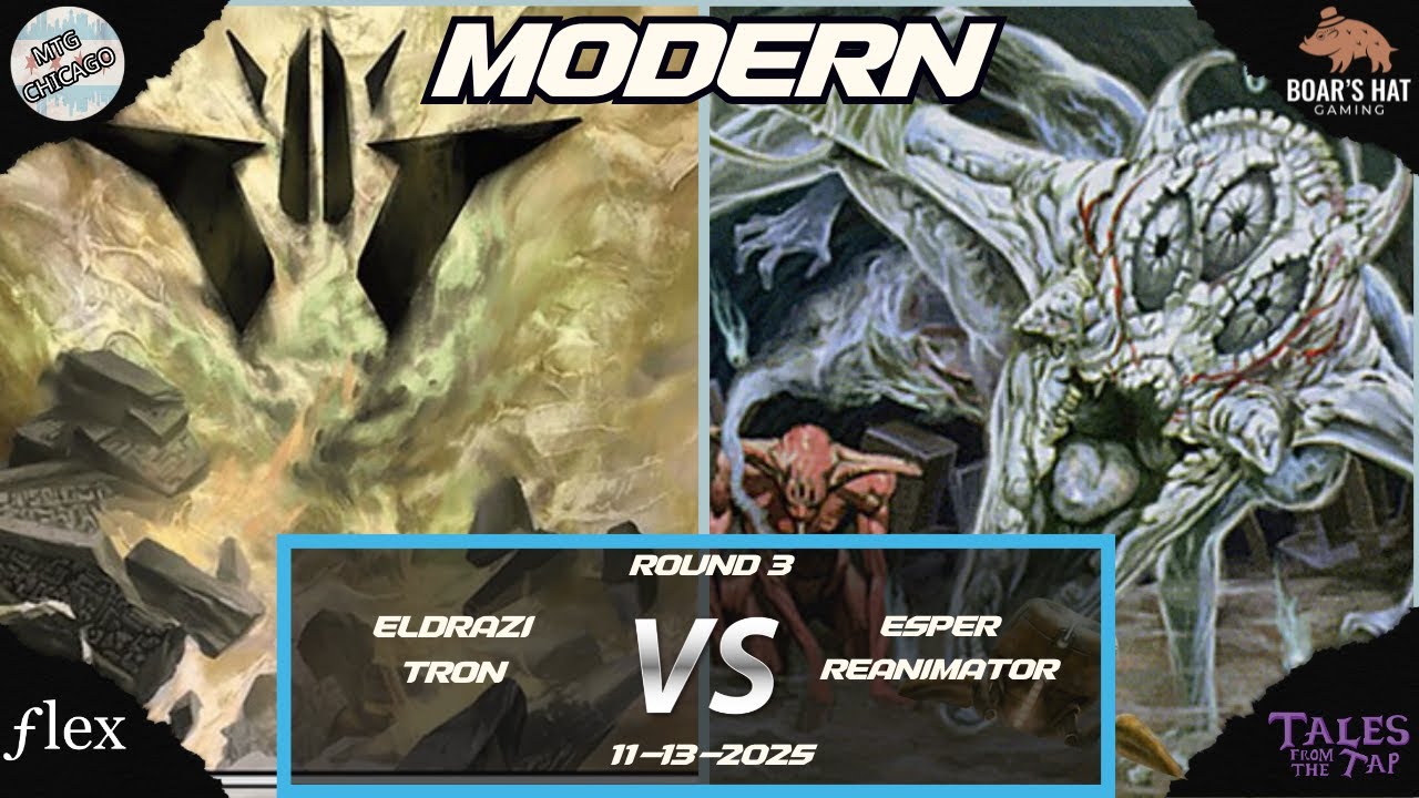Элдрази Трон против Эспера Реаниматора [MTG Modern Round 3]