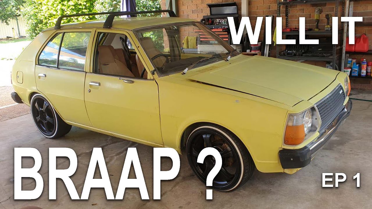 MAZDA 323 #ROTARY SWAP.  EP1 - The Strip Down