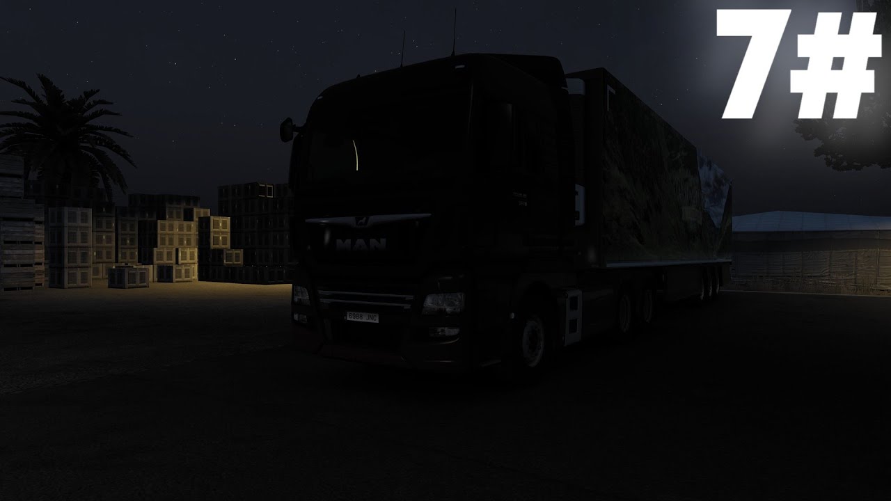ETS2| Ruta Nocturna El Ejido-Malaga 201Km| Cap 7.