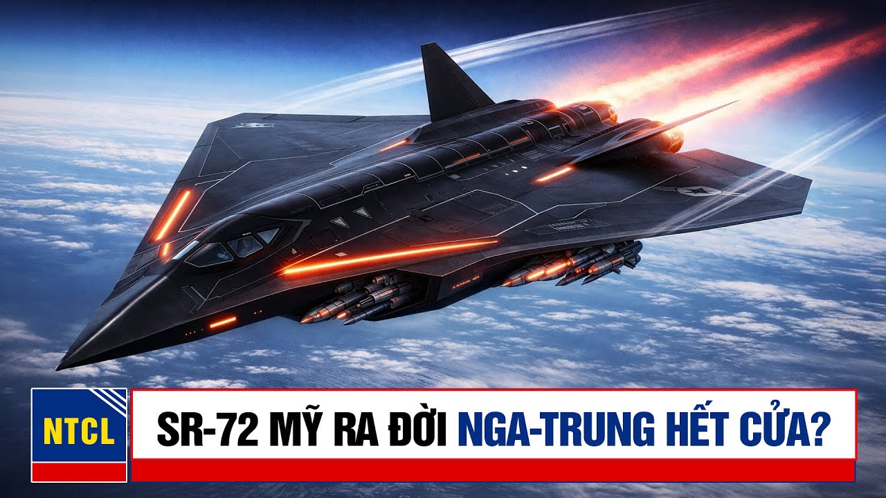 Quái Vật SR-72: Tia Chớp Bí Ẩn Của Mỹ Khiến Nga - Trung 