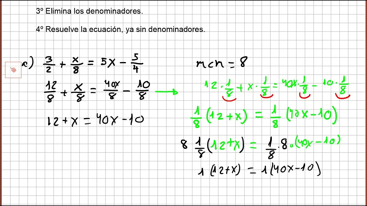 2 2 1  Ecuaciones con denominadores